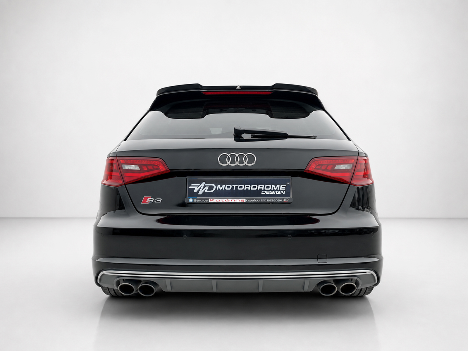 Motordrome - Επιπρόσθετη Αεροτομή για Audi S3 / A3 S-Line 8V / 8V FL Hatchback / Sportback - 1 Τεμ. (A-487) - Image 7