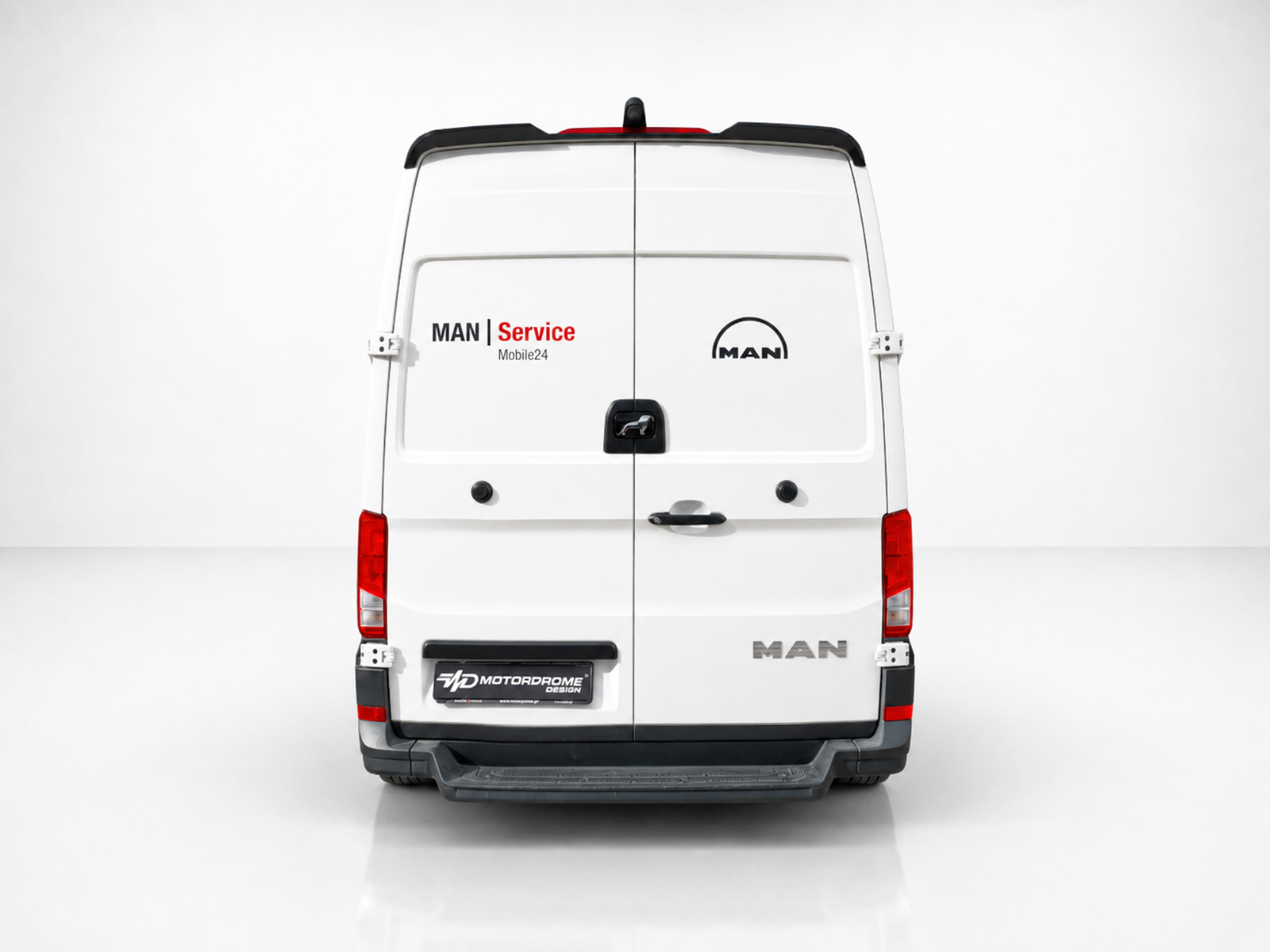 Motordrome - Αεροτομή Οροφής V.1 Διπλή Πόρτα για Volkswagen Crafter Mk2 High Roof H2 / MAN TGE High Roof H2 - 1 Τεμ. (A-561) - Image 3
