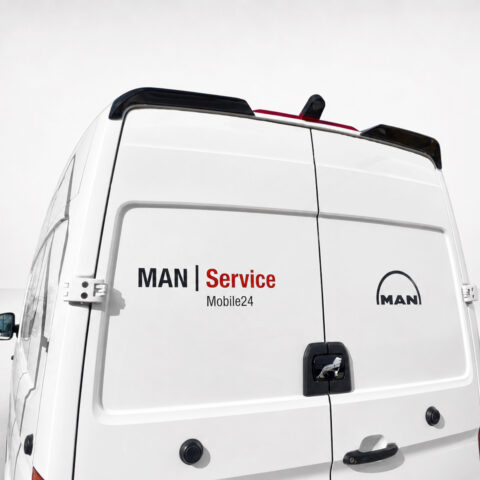 Motordrome - Αεροτομή Οροφής V.2 Διπλή Πόρτα για Volkswagen Crafter Mk2 High Roof H2 / MAN TGE High Roof H2 - 1 Τεμ.  (A-563)