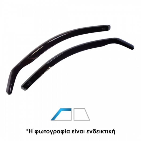 Heko - Ανεμοθραύστες Παραθύρων Για MG S5 EV 2024 > 5πορτο υλικό Acrylic Χρώμα Φιμέ - 2 τεμ. (ΑΝΕΜ.23814) - Image 3