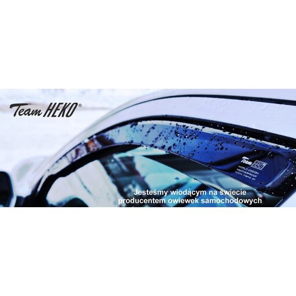 Heko - Ανεμοθραύστες Παραθύρων Για MG S5 EV 2024 > 5πορτο υλικό Acrylic Χρώμα Φιμέ - 2 τεμ. (ΑΝΕΜ.23814) - Image 5