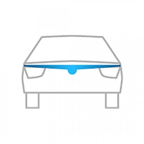 ΑΝΕΜΟΘΡΑΥΣΤΗΣ ΚΑΠΩ ΑΥΤΟΚΙΝΗΤΟΥ ΓΙΑ TOYOTA LAND CRUISER J120 5D 2003-2009 ΑΠΟ ΕΥΚΑΜΠΤΟ ΦΙΜΕ ΠΛΑΣΤΙΚΟ HEKO - 1 ΤΕΜ.