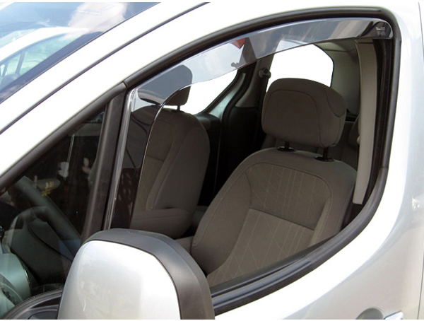 ΑΝΕΜΟΘΡΑΥΣΤΕΣ ΓΙΑ PEUGEOT 308 II 5D 2013+ ΖΕΥΓΑΡΙ ΑΠΟ ΕΥΚΑΜΠΤΟ ΦΙΜΕ ΠΛΑΣΤΙΚΟ HEKO - 2 ΤΕΜ. - Image 2
