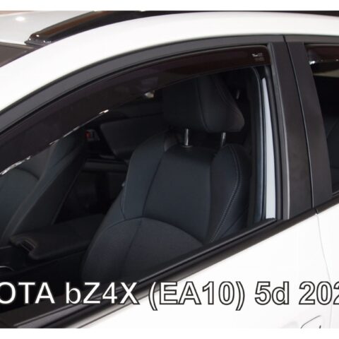 ΑΝΕΜΟΘΡΑΥΣΤΕΣ ΓΙΑ TOYOTA BZ4X (EA10) 5D 2022+ ΣΕΤ ΑΥΤΟΚΙΝΗΤΟΥ ΑΠΟ ΕΥΚΑΜΠΤΟ ΦΙΜΕ ΠΛΑΣΤΙΚΟ HEKO - 4 ΤΕΜ.