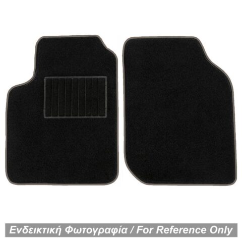 ΠΑΤΑΚΙΑ ΜΟΚΕΤΑ ΓΙΑ MERCEDES SMART 450 1998-2006 ΜΑΥΡΟ ΜΕ ΓΚΡΙ ΡΕΛΙ RACE AXION - 2 ΤΕΜ.
