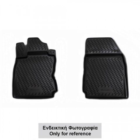 ΠΑΤΑΚΙΑ ΣΕ ΣΚΑΦΗ TPE ΛΑΣΤΙΧΟ ΓΙΑ VW CADDY 10/2007-2014 5D ΣΕ ΜΑΥΡΟ ΧΡΩΜΑ NOVLINE - 2 ΤΕΜ