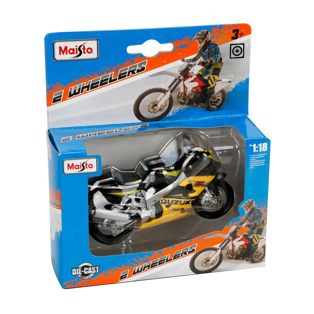 Lampa - Μινιατούρες BMW / Honda / Kawasaki / Yamaha moto 1:18 Maisto - 12 τεμ. (L.BU31300) - Image 11
