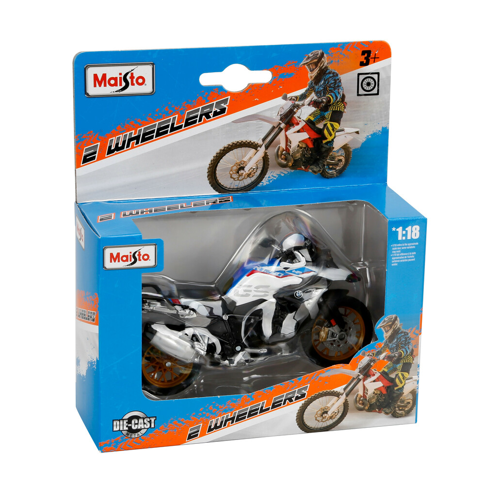 Lampa - Μινιατούρες BMW / Honda / Kawasaki / Yamaha moto 1:18 Maisto - 12 τεμ. (L.BU31300) - Image 7