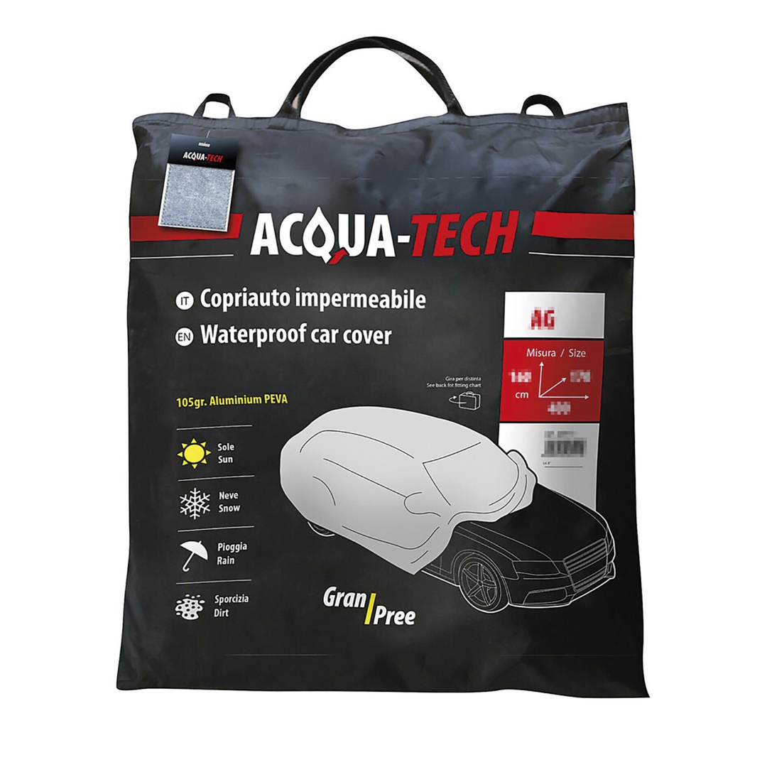 ΚΟΥΚΟΥΛΑ ΑΥΤΟΚΙΝΗΤΟΥ GRAN-PREE ACQUA-TECH AG-4 ΑΔΙΑΒΡΟΧΗ ΓΙΑ ΜΕΣΑΙΑ HATCBACK ΙΧ (Μ450 Χ Π180 Χ Υ160 cm) - Image 3