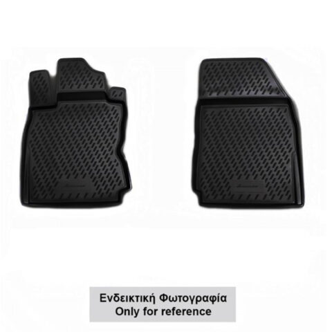 ΠΑΤΑΚΙΑ ΣΕ ΣΚΑΦΗ TPE ΛΑΣΤΙΧΟ ΓΙΑ NISSAN NP300 MANUAL 2016+  ΣΕ ΜΑΥΡΟ ΧΡΩΜΑ NOVLINE - 2 ΤΕΜ.