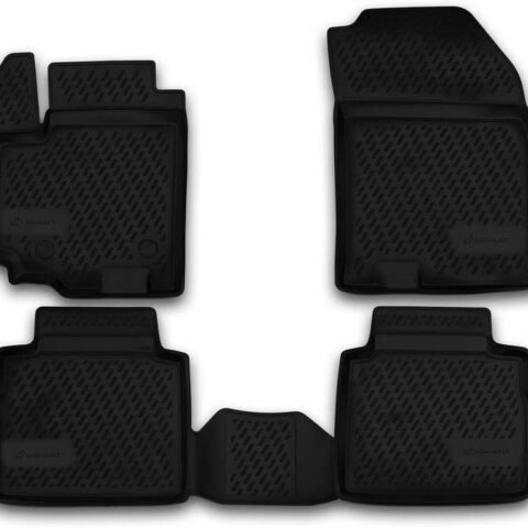 ΠΑΤΑΚΙΑ ΣΕ ΣΚΑΦΗ TPE ΛΑΣΤΙΧΟ ΓΙΑ SUZUKI SX-4 5D 2013+ ΣΕ ΜΑΥΡΟ ΧΡΩΜΑ NOVLINE - 4 ΤΕΜ.