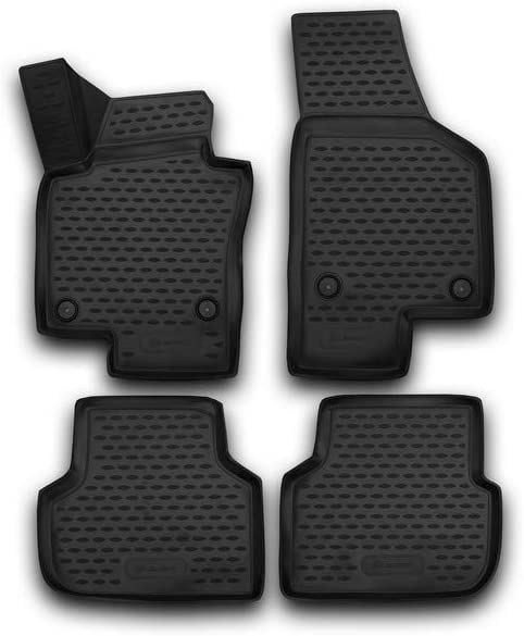 ΠΑΤΑΚΙΑ ΣΕ ΣΚΑΦΗ TPE ΛΑΣΤΙΧΟ ΓΙΑ VW JETTA 4D 2010-2018 ΣΕ ΜΑΥΡΟ ΧΡΩΜΑ NOVLINE - 4 ΤΕΜ.