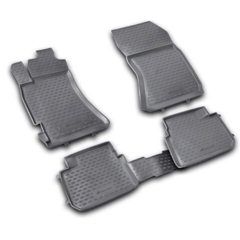 ΠΑΤΑΚΙΑ ΣΕ ΣΚΑΦΗ TPE ΛΑΣΤΙΧΟ ΓΙΑ SUBARU FORESTER 2.5XT 2008-2013 ΣΕ ΜΑΥΡΟ ΧΡΩΜΑ NOVLINE - 4 ΤΕΜ.
