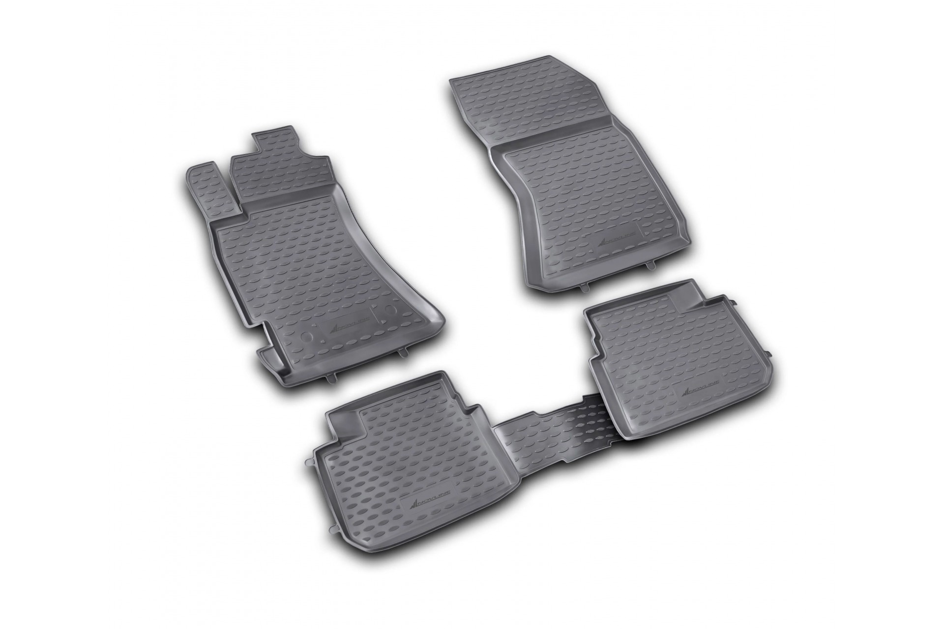 ΠΑΤΑΚΙΑ ΣΕ ΣΚΑΦΗ TPE ΛΑΣΤΙΧΟ ΓΙΑ SUBARU FORESTER 2.5XT 2008-2013 ΣΕ ΜΑΥΡΟ ΧΡΩΜΑ NOVLINE - 4 ΤΕΜ.