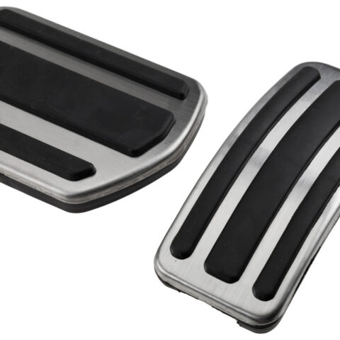 NTY - Σετ Πεντάλ για Αυτόματο Κιβώτιο για Citroen C3 / C4 / DS3 / DS4 και Peugeot 207 / 208 / 301 / 307 / 308 / 2008 με αντιολισθητική επιφάνεια για σταθερό πάτημα - 1 Σετ (EZC-PE-111)