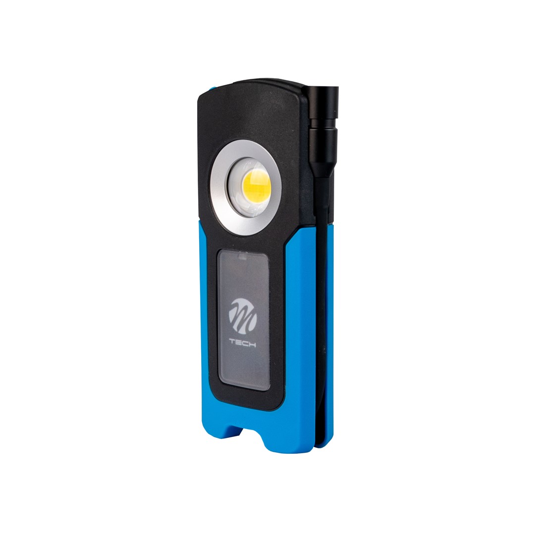 ΦΑΚΟΣ ΕΡΓΑΣΙΑΣ PRO 15W+3W COB LED 1.700lm+400lm 6.500K 4 ΛΕΙΤΟΥΡΓΙΩΝ ΜΑΓΝΗΤΙΚΟΣ&ΦΟΡΤΙΣΗ USB-C M-TECH - 1 Τεμ. - Image 2