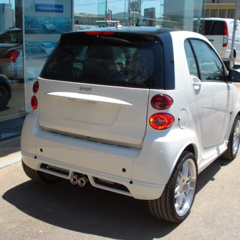 Motordrome - Πίσω Σπόιλερ V.1 για Smart Fortwo 451 - 1 Τεμ.  (K135-002)