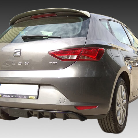 Motordrome - Πίσω Διαχύτης για Seat Leon Mk3 5-doors (2012-2017) - 1 Τεμ. (K150-002)