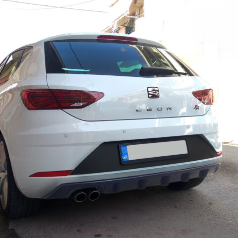 Motordrome - Πίσω Διαχύτης για Seat Leon FR Mk3 Facelift 5-doors (2017-2020) - 1 Τεμ. (K150-006)