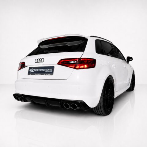 Motordrome - Πίσω Διαχύτης για Audi A3 8V Sportback (2013-2016) (Εξάτμιση L+R) - 1 Τεμ.  (K152-002)