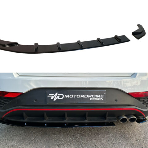 Motordrome - Πίσω Σπλίτερ για Hyundai i30 Mk3 N-Line Hatchback Facelift (2020-) - 1 Τεμ.  (K180-002)