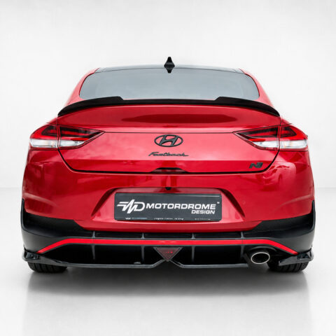 Motordrome - Πίσω Σπλίτερ για Hyundai i30 Mk3 N-Line Fastback Facelift - 1 Τεμ.  (K180-005)