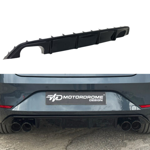 Motordrome - Πίσω Διαχύτης για Seat Leon Mk4 FR (2020-) - 1 Τεμ. (K181-004)