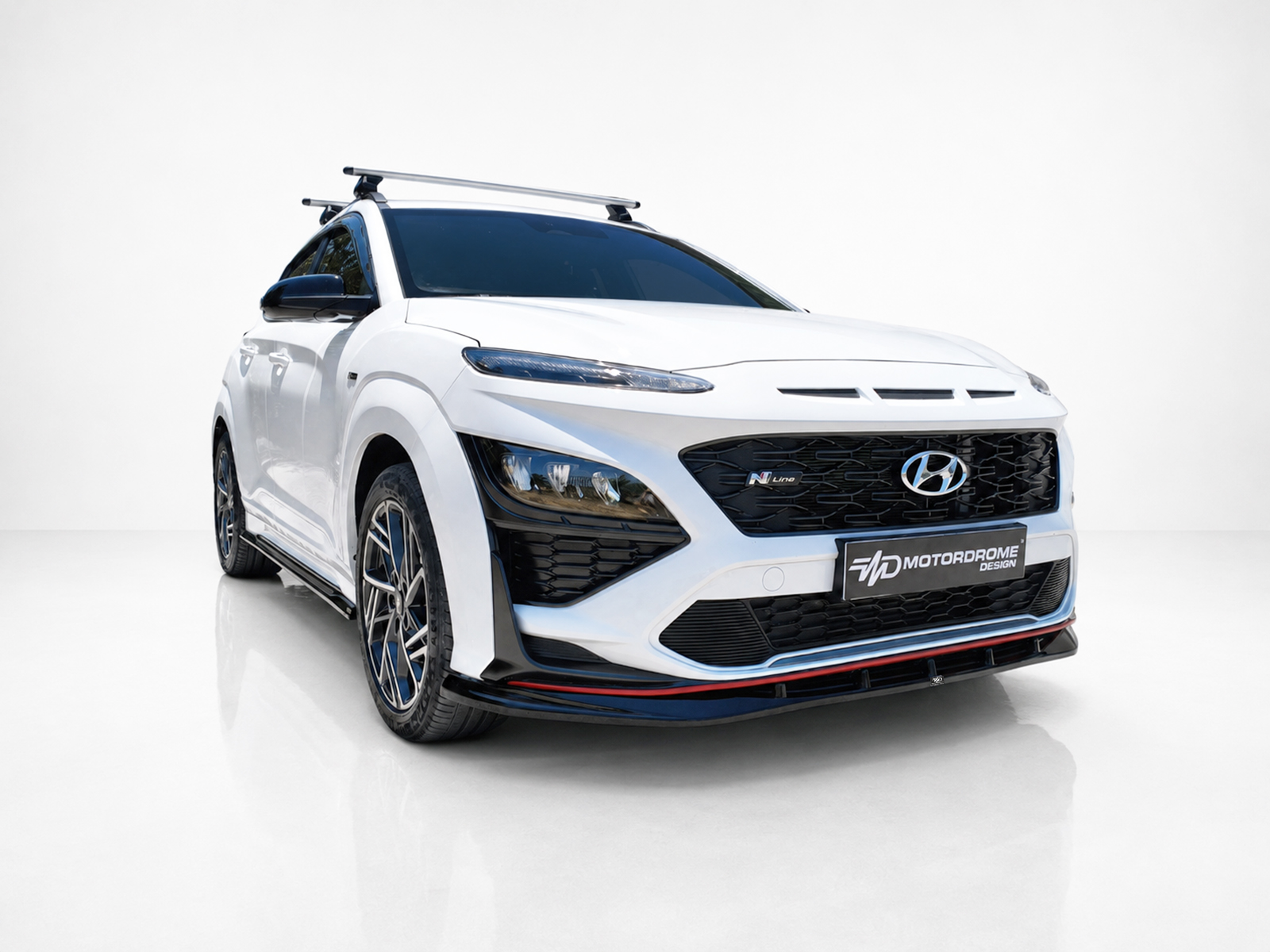 Motordrome - Εμπρός Σπλίτερ για Hyundai Kona Ν / N-Line Mk1 Facelift - 1 Τεμ. (K223-001) - Image 2