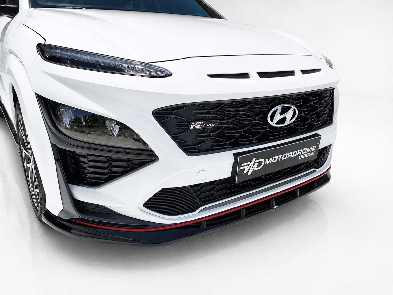 Motordrome - Εμπρός Σπλίτερ για Hyundai Kona Ν / N-Line Mk1 Facelift - 1 Τεμ. (K223-001) - Image 3