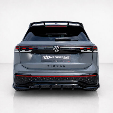 Motordrome - Πίσω Διαχύτης για Volkswagen Tiguan Mk3 R-Line - 1 Τεμ. (K228-003)