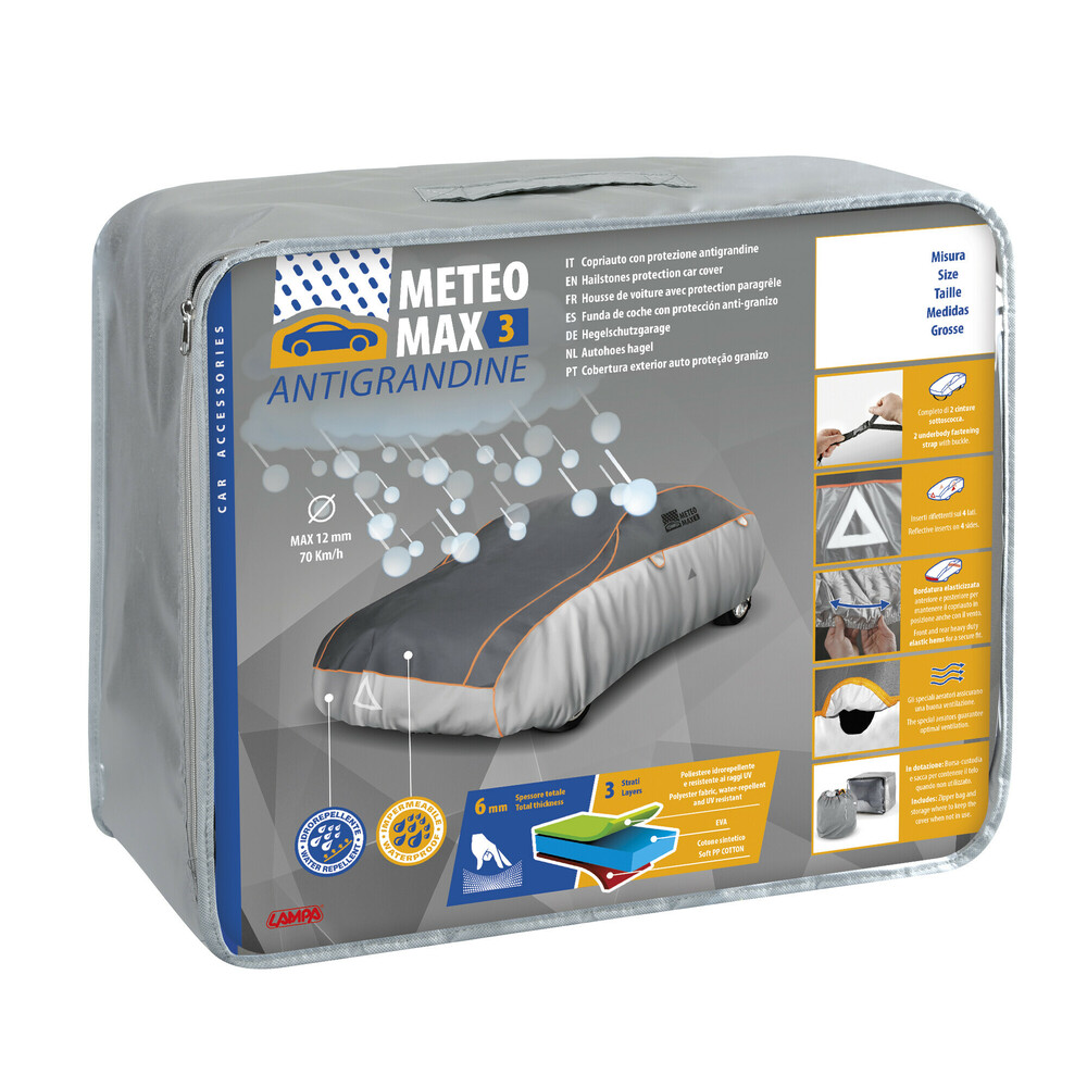 ΚΟΥΚΟΥΛΑ ΓΙΑ ΧΑΛΑΖΙ 12mm ΑΔΙΑΒΡΟΧΗ METEO-MAX3 AG-7 485x193x190cm LAMPA - 1 τεμ. - Image 8