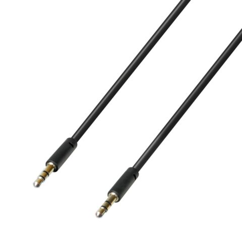 ΚΑΛΩΔΙΟ ΗΧΟΥ ΓΙΑ ΘΥΡΑ AUX 100cm STEREO JACK ESSENTIALS LINE (JACK ΣΕ JACK 3