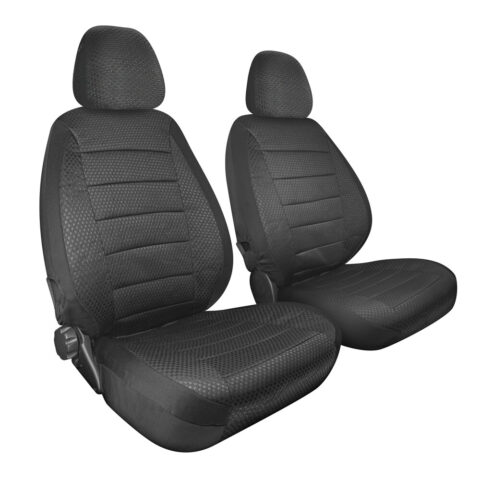 ΚΑΛΥΜΜΑΤΑ ΚΑΘΙΣΜΑΤΩΝ TRAVEL EASY FIT ΓΙΑ ΤΡΟΧΟΣΠΙΤΟ ΣΕ ΜΑΥΡΟ ΧΡΩΜΑ ΜΕ ΠΛΕΞΗ ΖΑΚΑΡ 2ΤΕΜ.