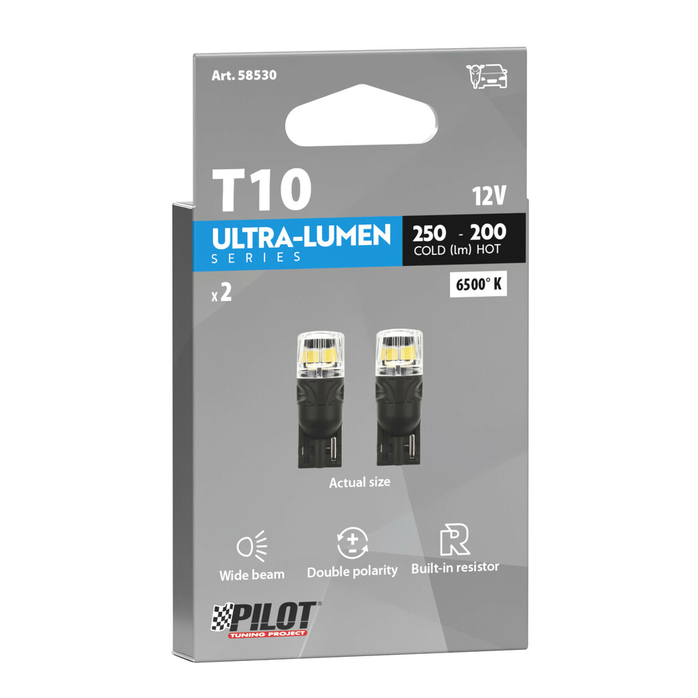 5d 250/200lm 6.500K ΔΙΠΛΗΣ ΠΟΛΙΚΟΤΗΤΑΣ LED CAN-BUS ULTRA-LUMEN SERIES 2ΤΕΜ.