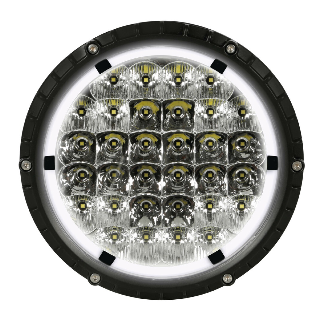 ΠΡΟΒΟΛΕΑΣ BEXTAR 10-30V 62 LED 73W 6.500Κ 6080lm ΚΑΡΦΙ ΜΕ NEON ΘΕΣΕΩΣ ΣΤΡΟΓΓΥΛΟΣ (195x205x65 mm) -1ΤΕΜ. - Image 4