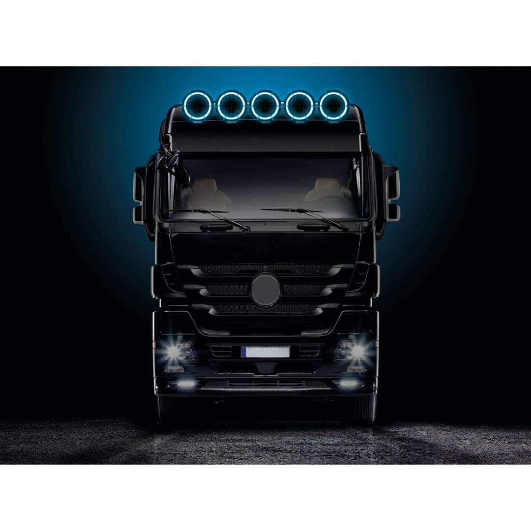 ΠΡΟΒΟΛΕΑΣ BEXTAR 10-30V 62 LED 73W 6.500Κ 6080lm ΚΑΡΦΙ ΜΕ NEON ΘΕΣΕΩΣ ΣΤΡΟΓΓΥΛΟΣ (195x205x65 mm) -1ΤΕΜ. - Image 7