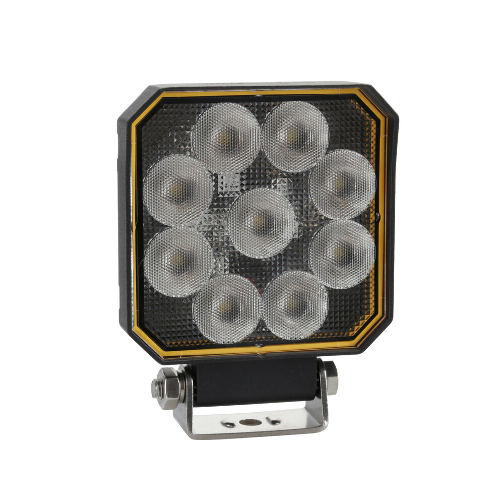 ΠΡΟΒΟΛΕΑΣ ΕΡΓΑΣΙΑΣ WL-30 10/30V 15W 1500lm 6.000k 9LED COMBO (ΔΙΑΘΛΑΣΗΣ) ΤΕΤΡΑΓΩΝΟΣ 130x110mm LAMPA - 1 τεμ. - Image 2