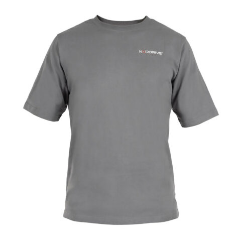 ΜΠΛΟΥΖΑΚΙ T-SHIRT ΓΚΡΙ NORDRIVE (L) 100% ΒΑΜΒΑΚΕΡΟ 1ΤΕΜ.
