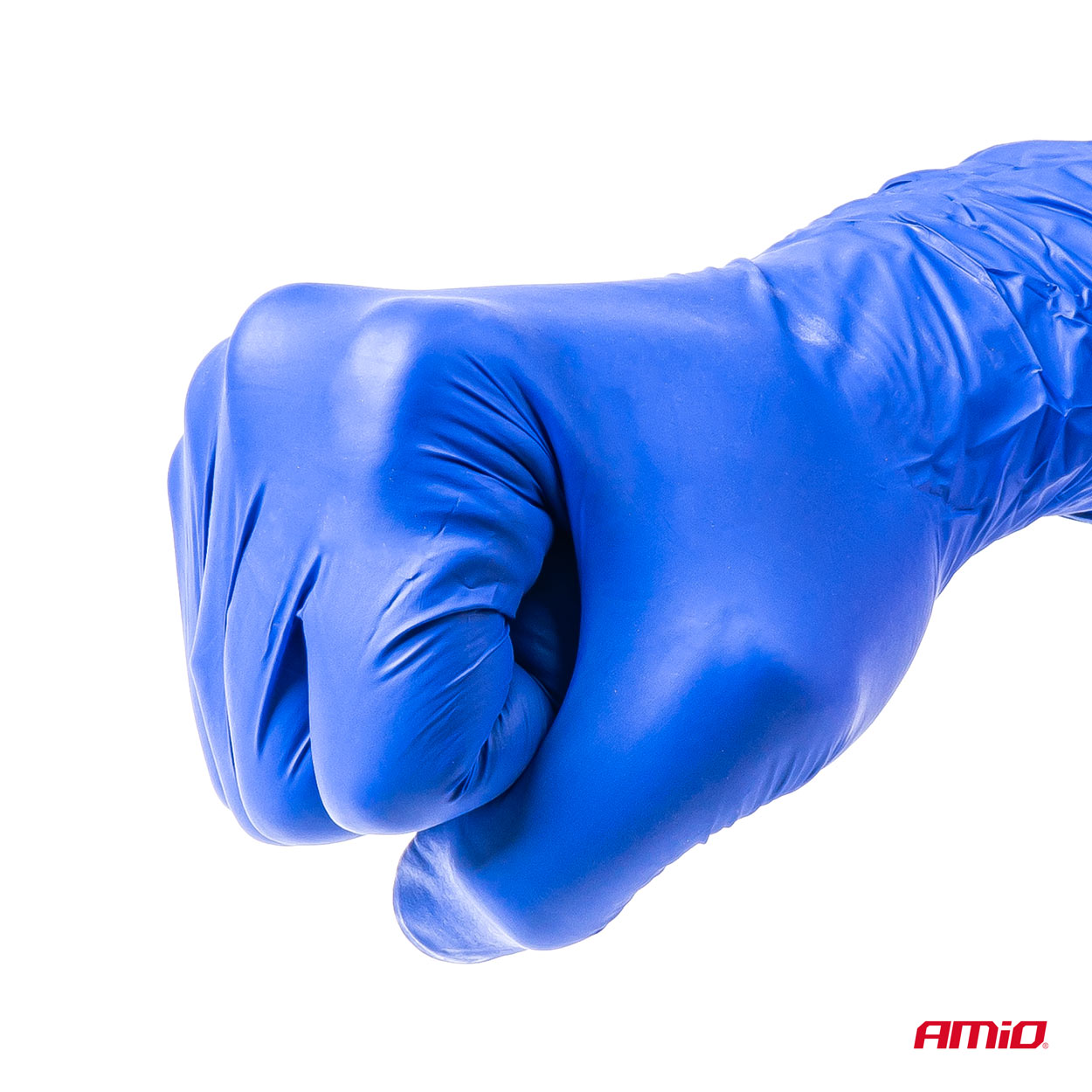 Amio - ΓΑΝΤΙΑ ΝΙΤΡΙΛΙΟΥ MERCATOR NITRYLEX BASIC ΣΕ ΜΠΛΕ ΧΡΩΜΑ X-LARGE (XL) - 100 ΤΕΜ. (MER02959/AM) - Image 3