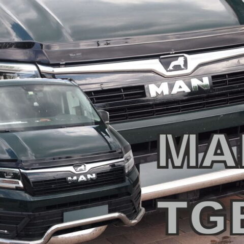 Heko - Ανεμοθραύστης Καπό Για VW Crafter II 2017 > / MAN TGE 2017 > υλικό Acrylic Χρώμα Φιμέ - 1 τεμ. (ΑΝΕΜ.F.02153)