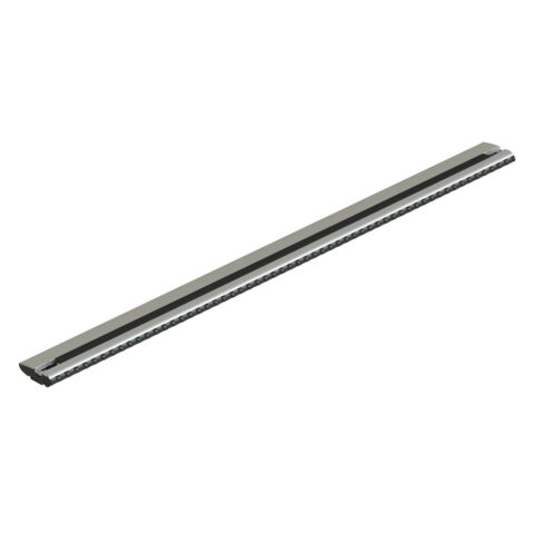 Nordrive - Μπάρα οροφής αλουμινίου ασημί 64cm Silenzio CX Origine System (Origine/Standard/Flush Railing) - 1 τεμ. (L.N15399)
