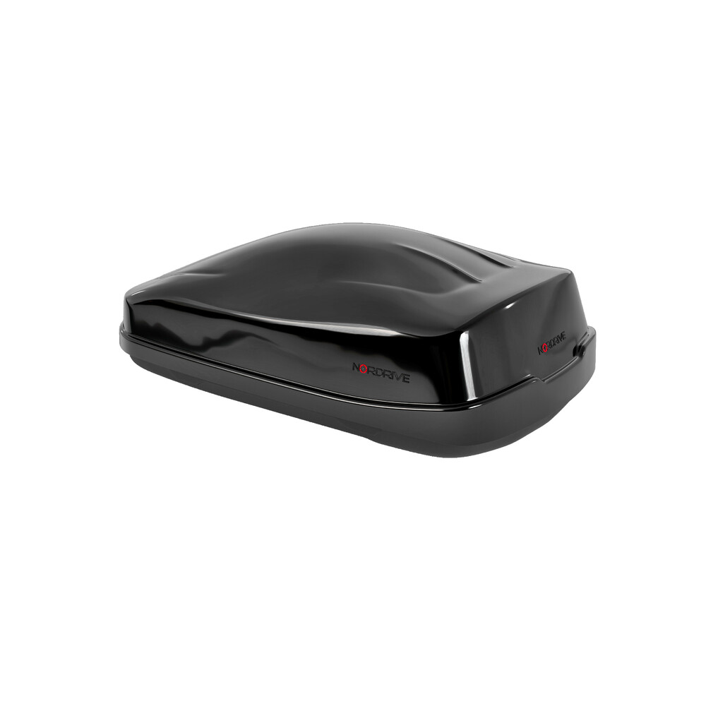 Nordrive - Μπαγκαζιέρα οροφής Box 480 lt μαύρη/γυαλιστερή 155.5x89.5x52 cm - 1 τεμ. (L.N60046) - Image 2