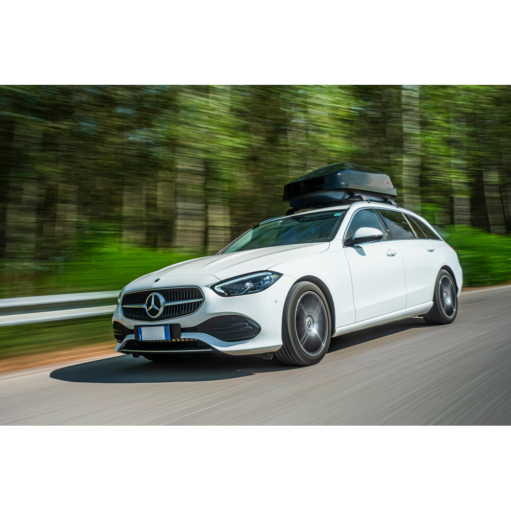 Nordrive - Μπαγκαζιέρα οροφής Box 480 lt μαύρη/γυαλιστερή 155.5x89.5x52 cm - 1 τεμ. (L.N60046) - Image 4