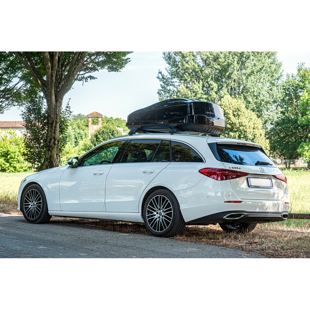 Nordrive - Μπαγκαζιέρα οροφής Box 480 lt μαύρη/γυαλιστερή 155.5x89.5x52 cm - 1 τεμ. (L.N60046) - Image 7
