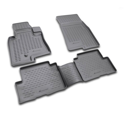 ΠΑΤΑΚΙΑ ΣΕ ΣΚΑΦΗ TPE ΛΑΣΤΙΧΟ ΓΙΑ MITSUBISHI PAJERO III 5D 1999-2006  ΣΕ ΜΑΥΡΟ ΧΡΩΜΑ NOVLINE - 4 ΤΕΜ.