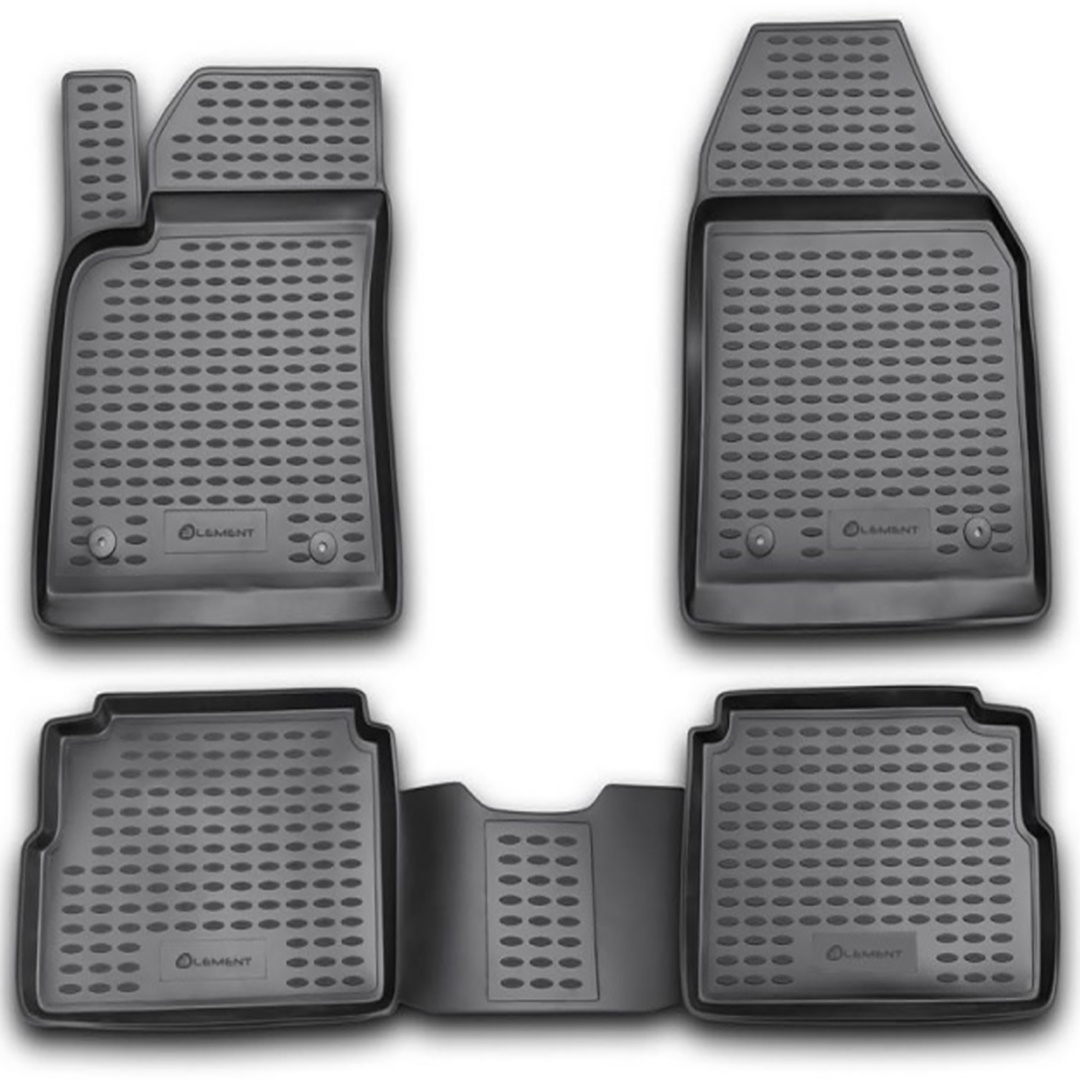ΠΑΤΑΚΙΑ ΣΕ ΣΚΑΦΗ TPE ΛΑΣΤΙΧΟ ΓΙΑ OPEL VECTRA C SW 2003-2008 ΣΕ ΑΝΘΡΑΚΙ ΣΚΟΥΡΟ ΓΚΡΙ ΧΡΩΜΑ NOVLINE - 4 ΤΕΜ.