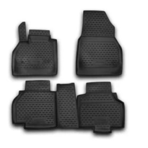 ΠΑΤΑΚΙΑ ΣΕ ΣΚΑΦΗ TPE ΛΑΣΤΙΧΟ ΓΙΑ RENAULT KANGOO 02/2008-2021  ΣΕ ΜΑΥΡΟ ΧΡΩΜΑ NOVLINE - 4 ΤΕΜ.