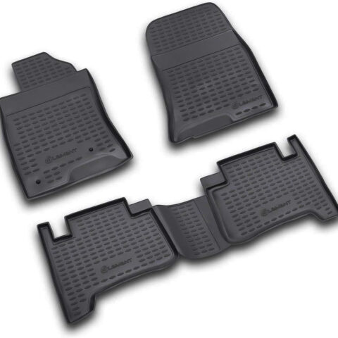 ΠΑΤΑΚΙΑ ΣΕ ΣΚΑΦΗ TPE ΛΑΣΤΙΧΟ ΓΙΑ TOYOTA LAND CRUISER PRADO 2003-2009  ΣΕ ΑΝΘΡΑΚΙ ΣΚΟΥΡΟ ΓΚΡΙ ΧΡΩΜΑ NOVLINE - 4 ΤΕΜ.