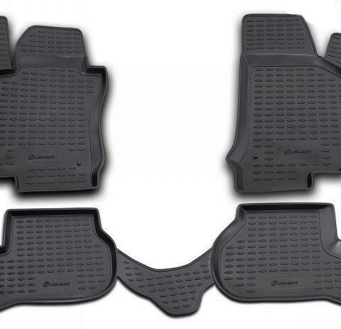 ΠΑΤΑΚΙΑ ΣΕ ΣΚΑΦΗ TPE ΛΑΣΤΙΧΟ ΓΙΑ VW GOLF 5 11/2003-10/2008 ΣΕ ΜΑΥΡΟ ΧΡΩΜΑ NOVLINE - 4 ΤΕΜ.