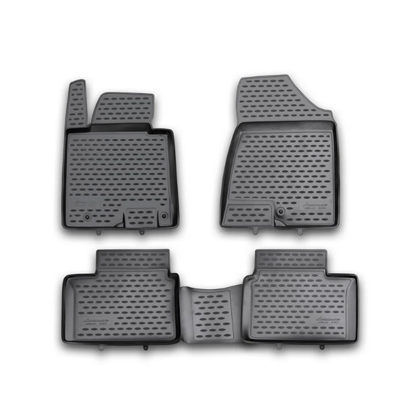 ΠΑΤΑΚΙΑ ΣΕ ΣΚΑΦΗ TPE ΛΑΣΤΙΧΟ ΓΙΑ KIA CEED 5D 05/2012+ ΣΕ ΜΑΥΡΟ ΧΡΩΜΑ NOVLINE - 4 ΤΕΜ.